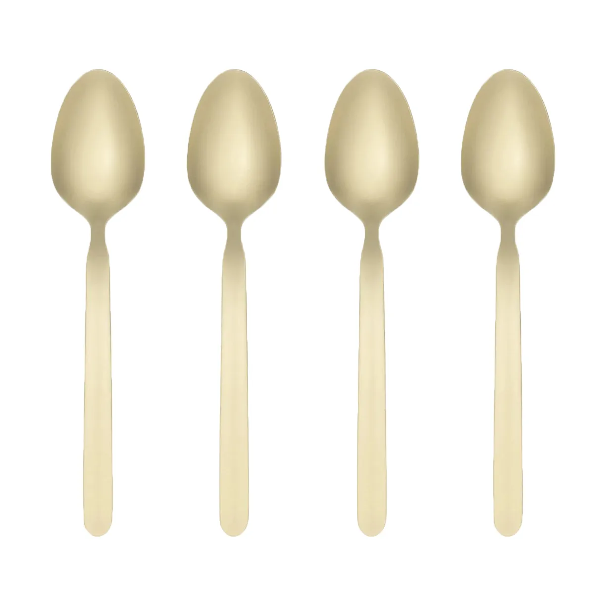 STELLA espresso spoon champagne 4-pack, 11 cm blomus