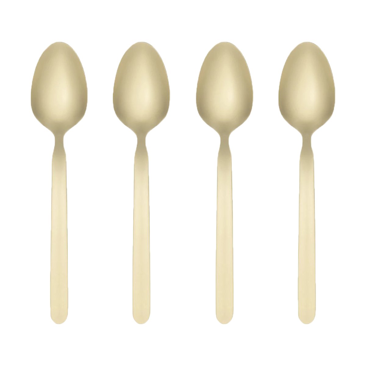 blomus STELLA espresso spoon champagne 4-pack 11 cm