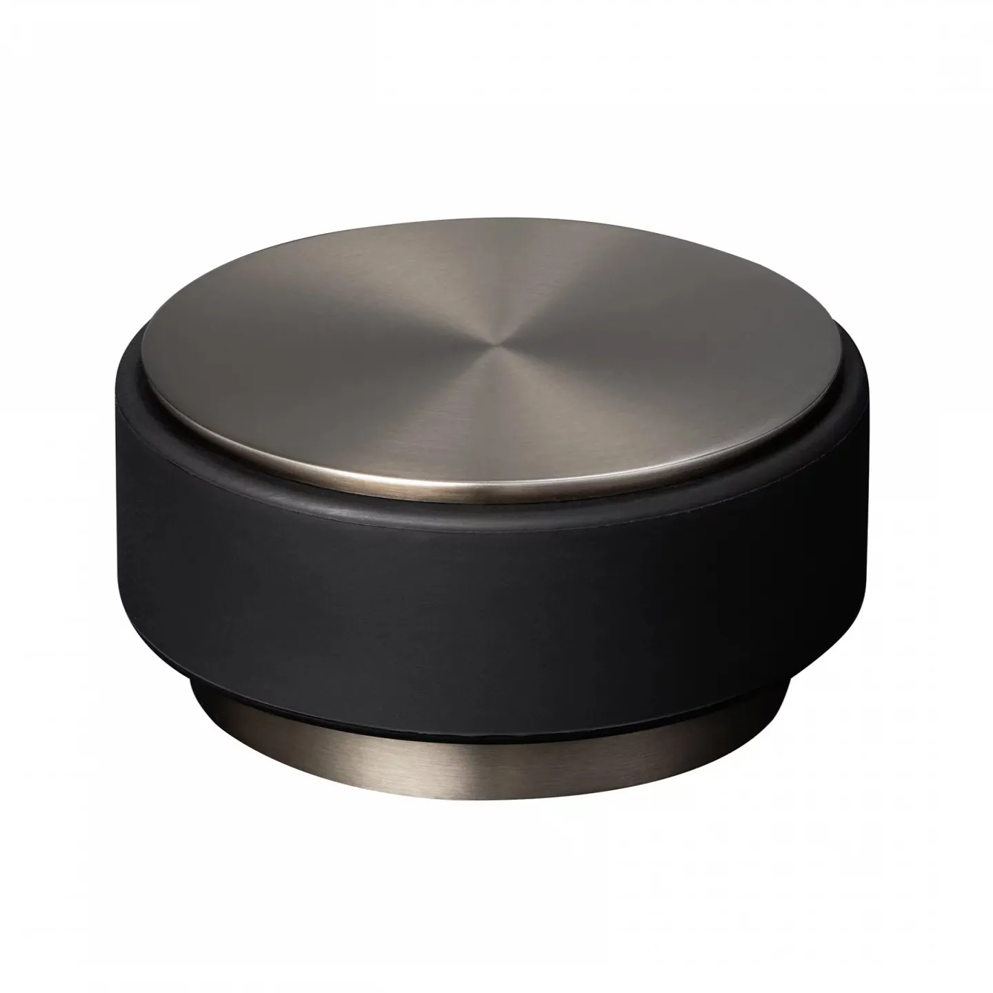 Stop door stop 1 kg, Burned metal blomus