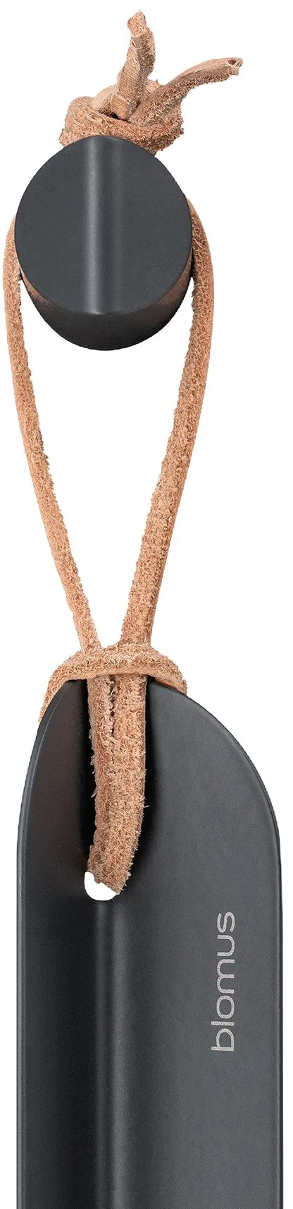 Suko shoehorn 50 cm incl wall hook, Black blomus