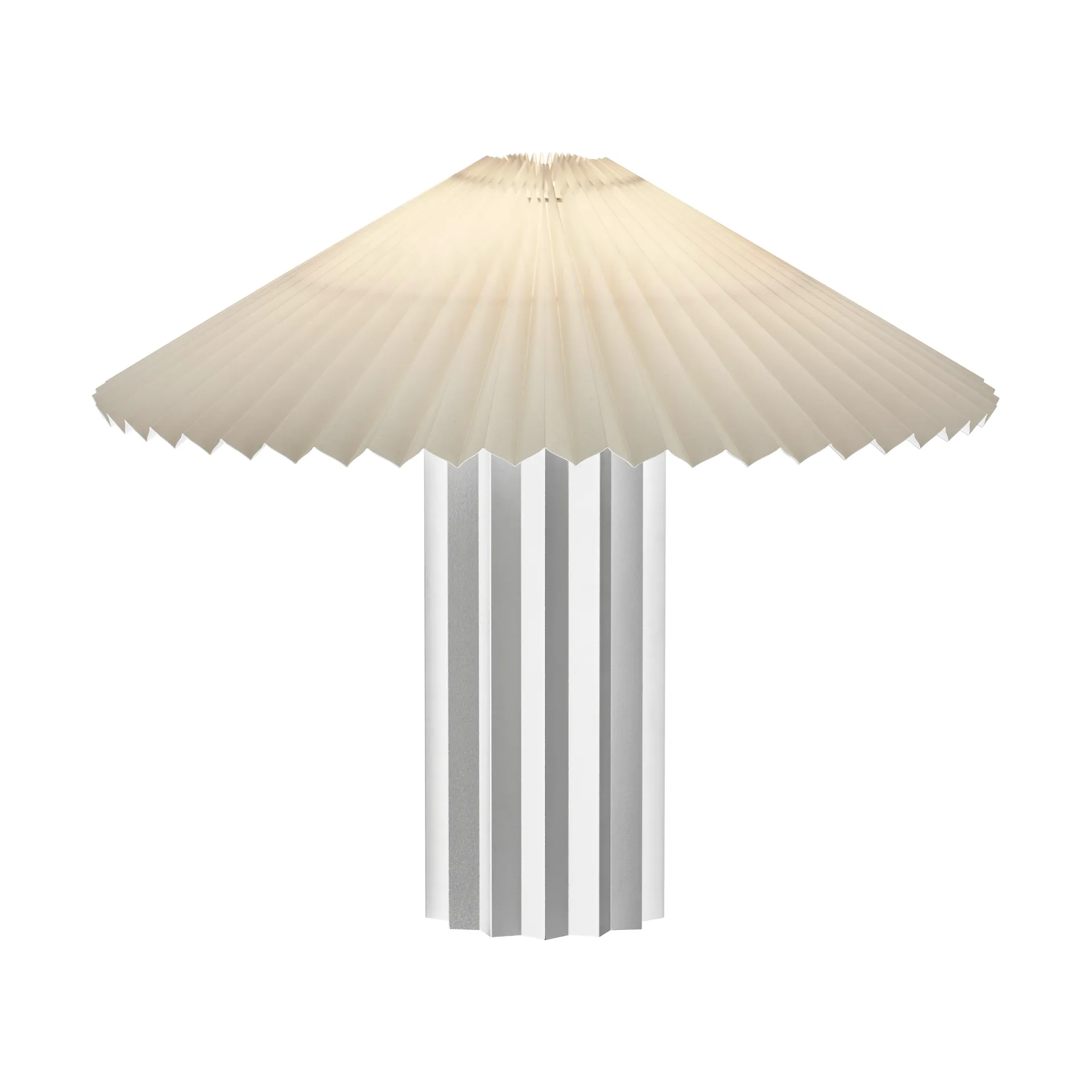 Taite table lamp, Lily white, Ø36.5x31 cm blomus