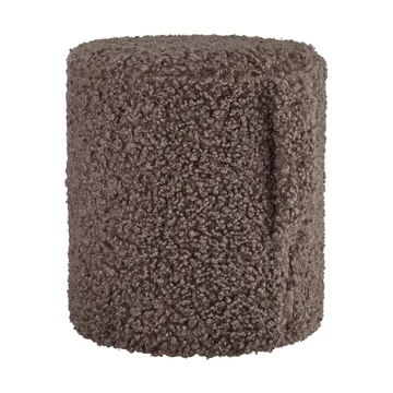 Teddy pouf - Espresso, Ø35x40 cm - blomus
