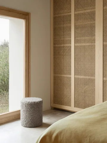 Teddy pouf - Sharkskin, Ø35x40 cm - blomus