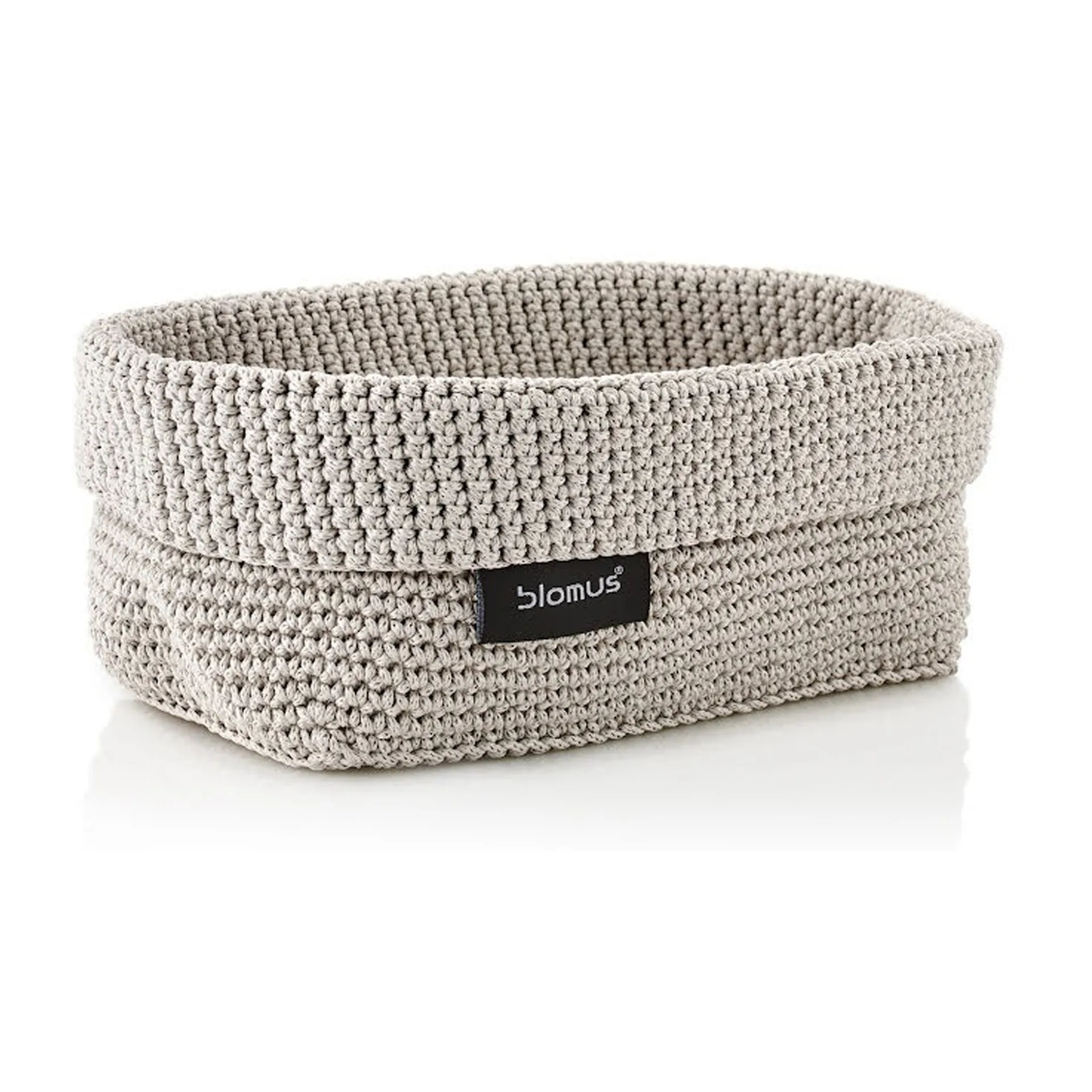 Tela textile basket L 12x20 cm, Sand blomus