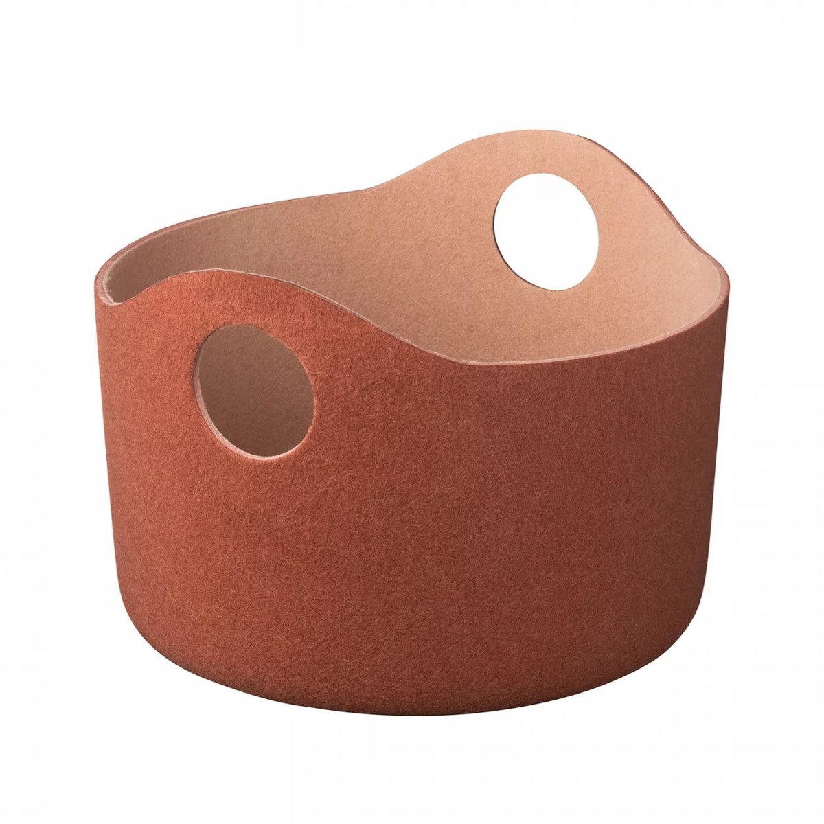 blomus Tiggy storage box throw S Ø42.5 cm Rustic brown-tan