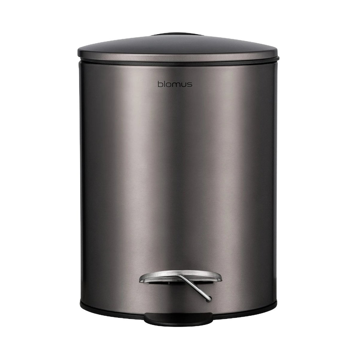 blomus Tubo pedal bin 3 L Metal | Scandinavian Design | Pedal bins | Grey