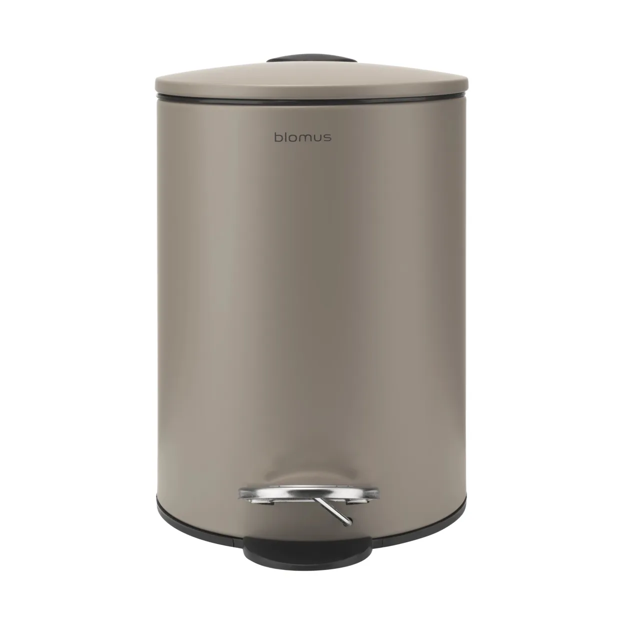 blomus Tubo pedal bin 3 L Taupe | Scandinavian Design | Pedal bins | Brown