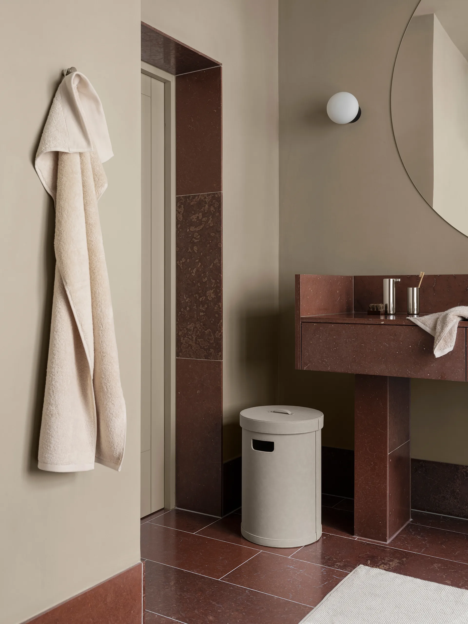 Tuyo bath mat, Moonbeam, 60x100 cm blomus