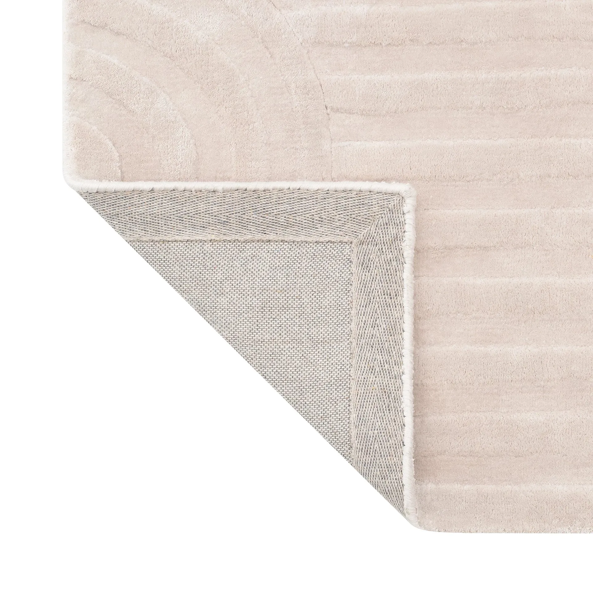 Uzu rug L 200x300 cm, Beige blomus
