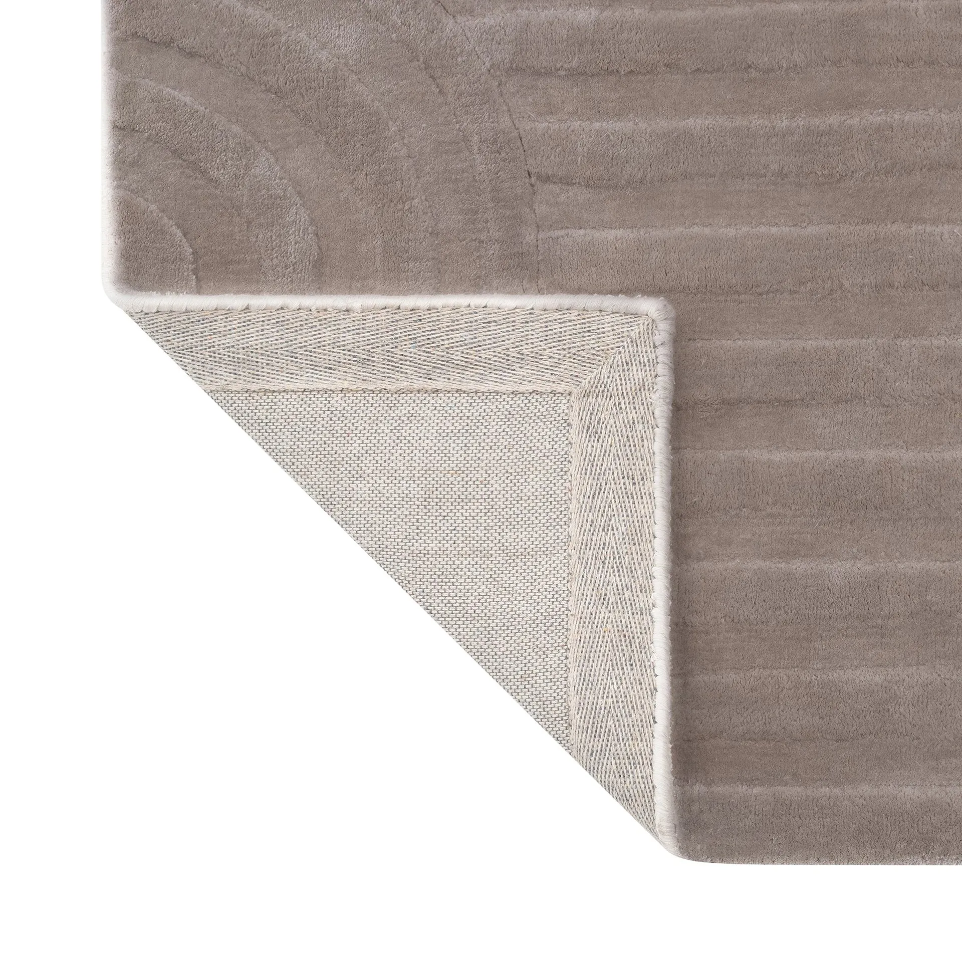 Uzu rug M 160x240 cm, Taupe blomus