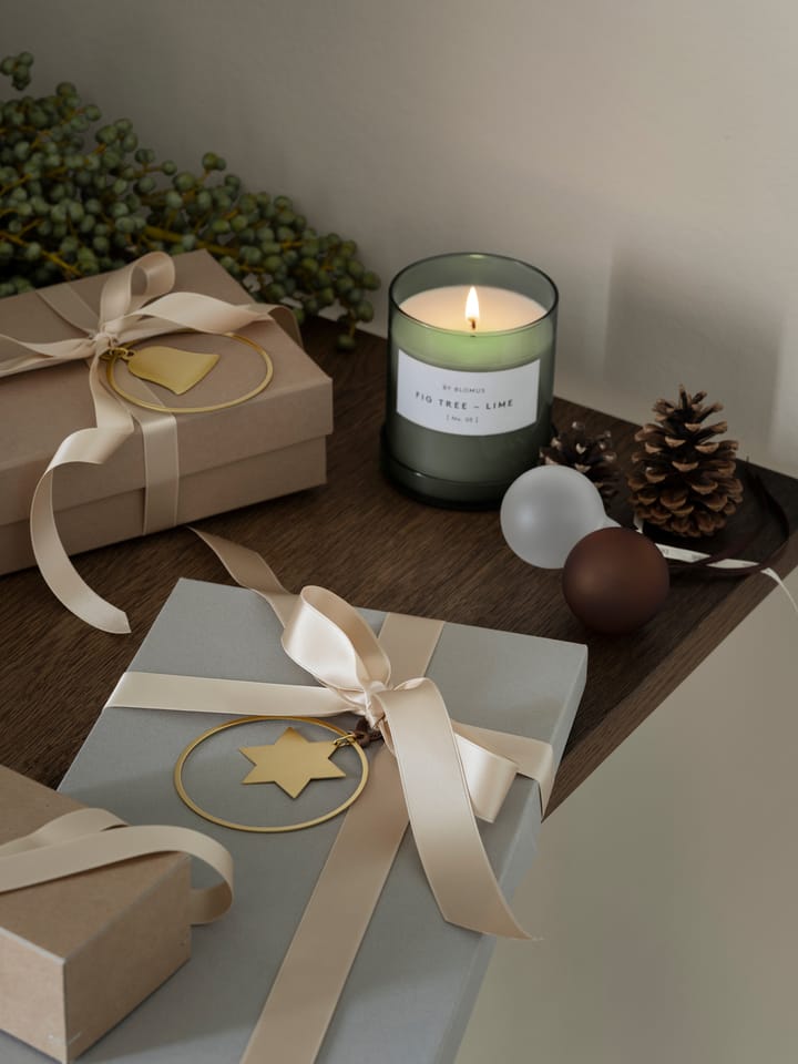 Valoa scented candle 30 hours, Fikon/Lime Agave Green Blomus