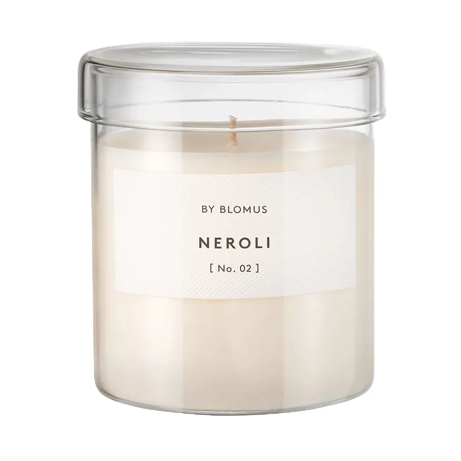 Vaola scented candle Neroli, L, 45 H blomus