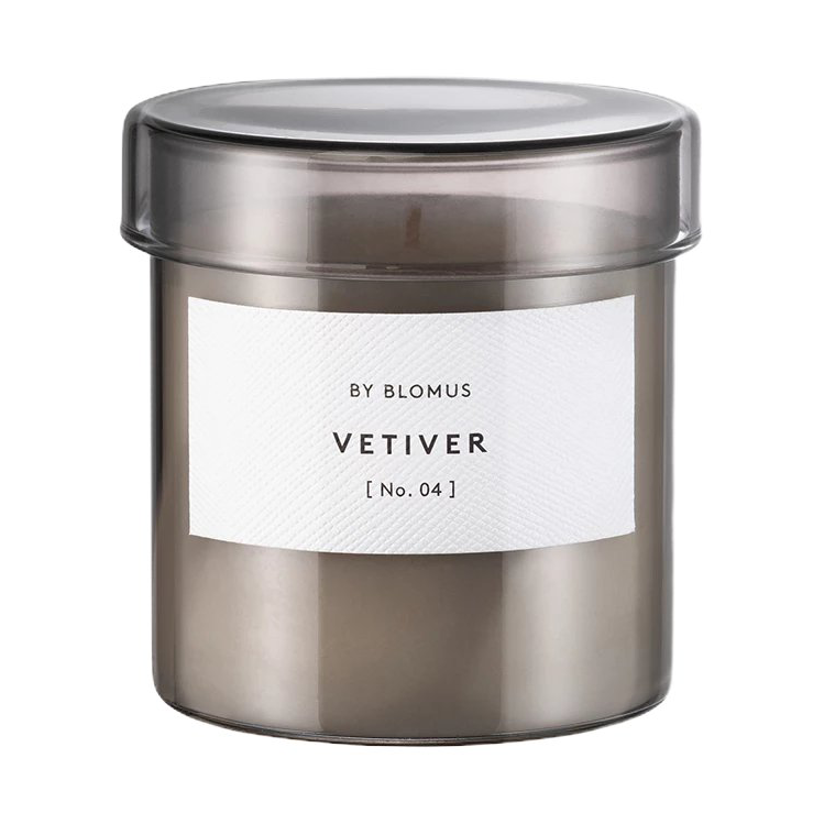 blomus Vaola Scented Candle Vetiver S, 30 H | Scandinavian Design | Scented candles & diffusers | Grey