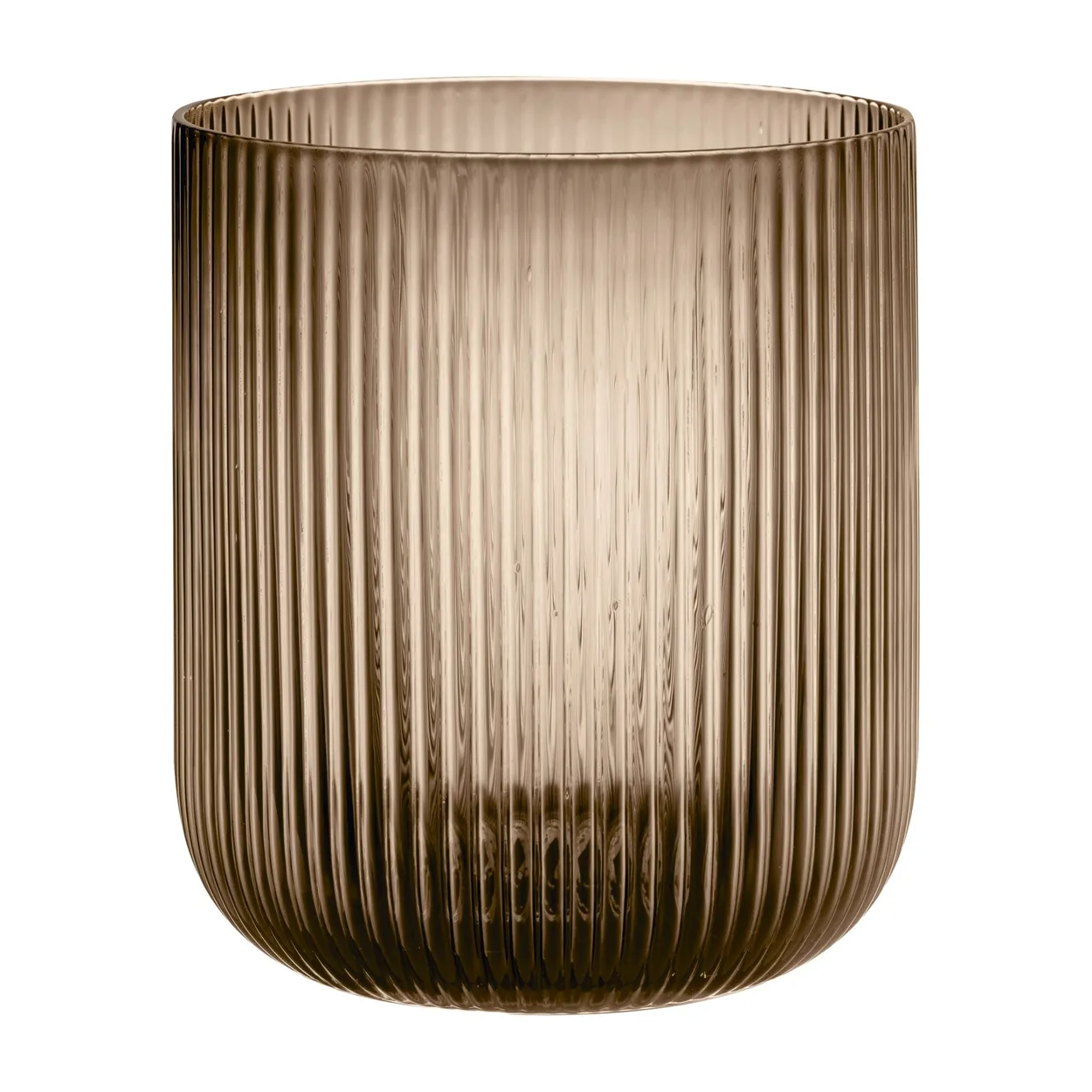 blomus Ven candle lantern L 20 cm Coffee | Scandinavian Design | Tea light holders, lanterns & candle dishes | Brown