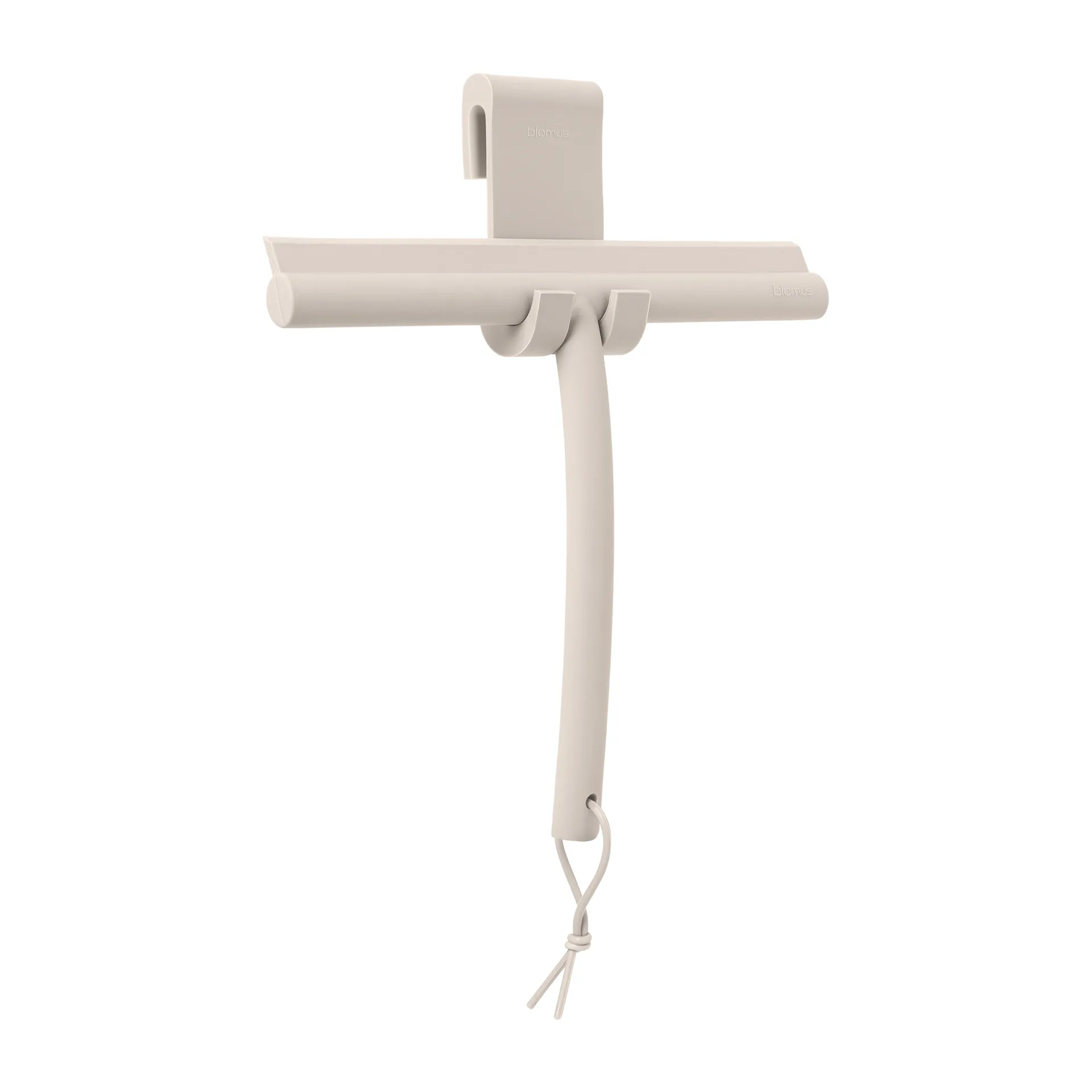 Vipo shower scraper with hook, Moonbeam blomus