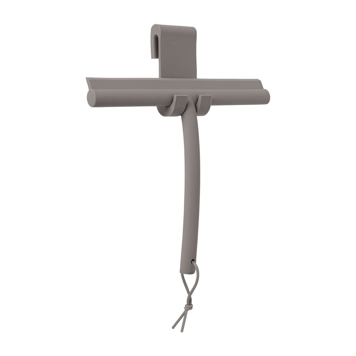 blomus Vipo shower scraper with hook Satellite | Scandinavian Design | Grey