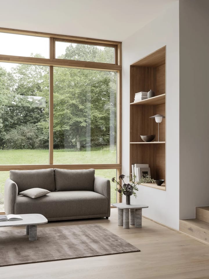 Visca rug L 200x300 cm, Taupe blomus