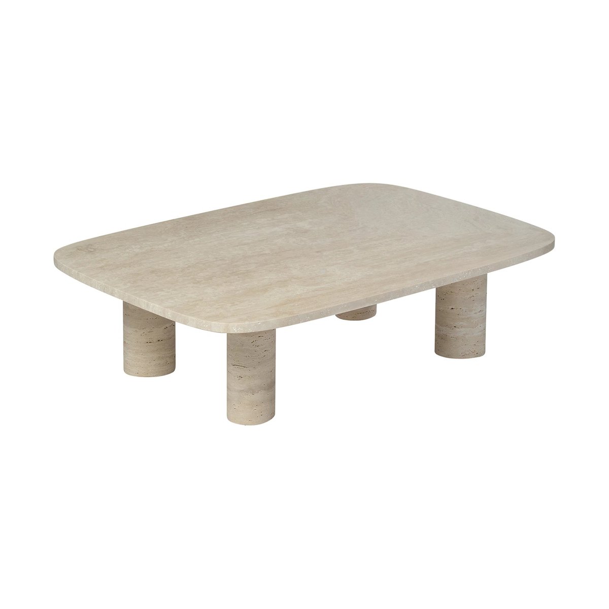 blomus Volos coffee table L 100x70 cm Travertine | Scandinavian Design | Coffee tables | Beige