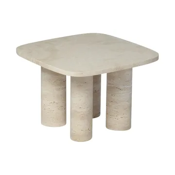 Volos side table S 52x52 cm - Travertine - blomus