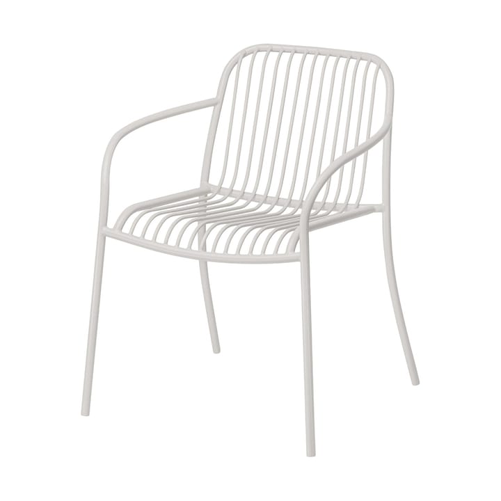 YUA WIRE armchair - Silk grey - Blomus