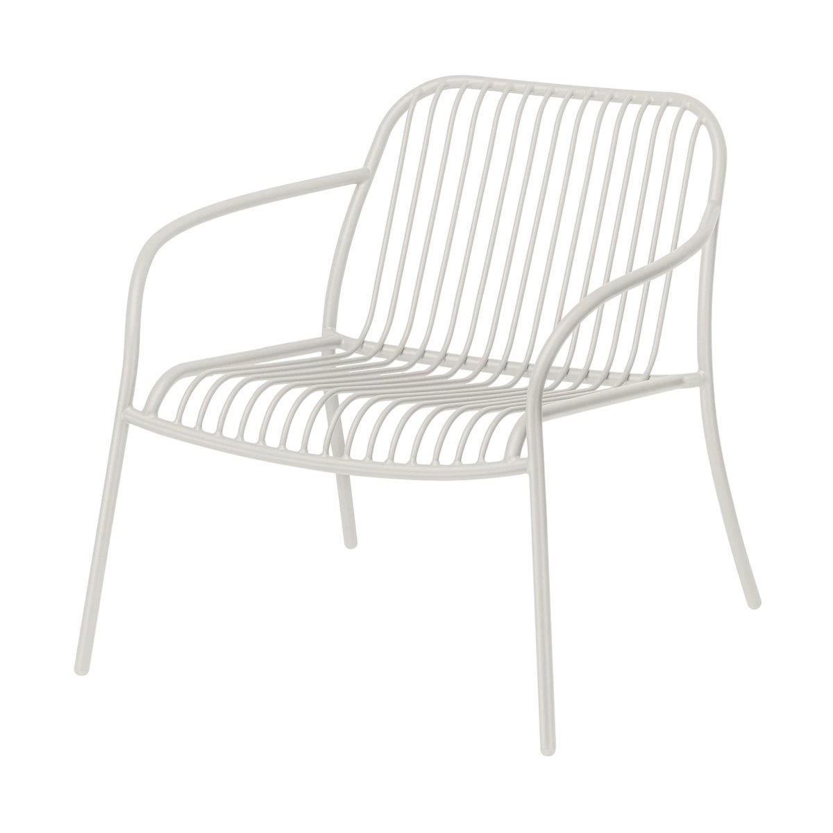 blomus YUA WIRE lounge chair Silk grey | Scandinavian Design | Garden chairs | Grey
