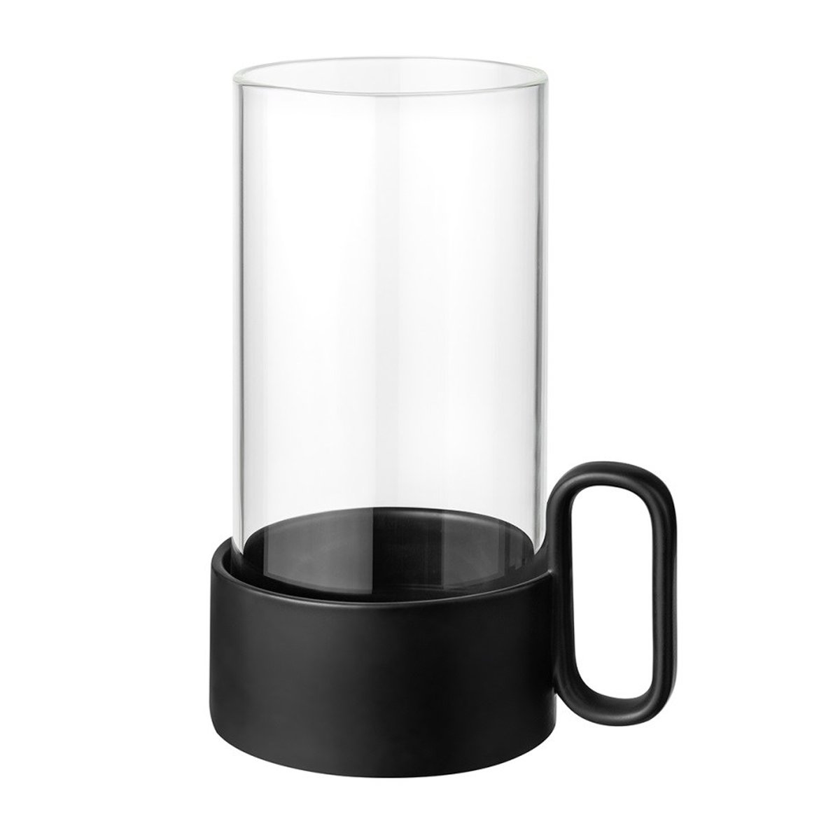 blomus Yuragi storm lantern 21 cm Black | Scandinavian Design | Tea light holders, lanterns & candle dishes | Black