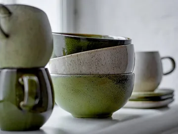 Addison bowl Ø16 cm 3 pieces - Green - Bloomingville