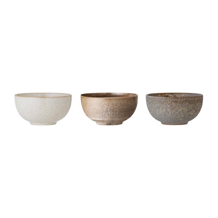 Addison bowl Ø16 cm 3 pieces - grey - Bloomingville