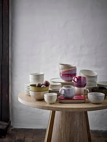 Addison side plate - Rose, 3 pieces - Bloomingville