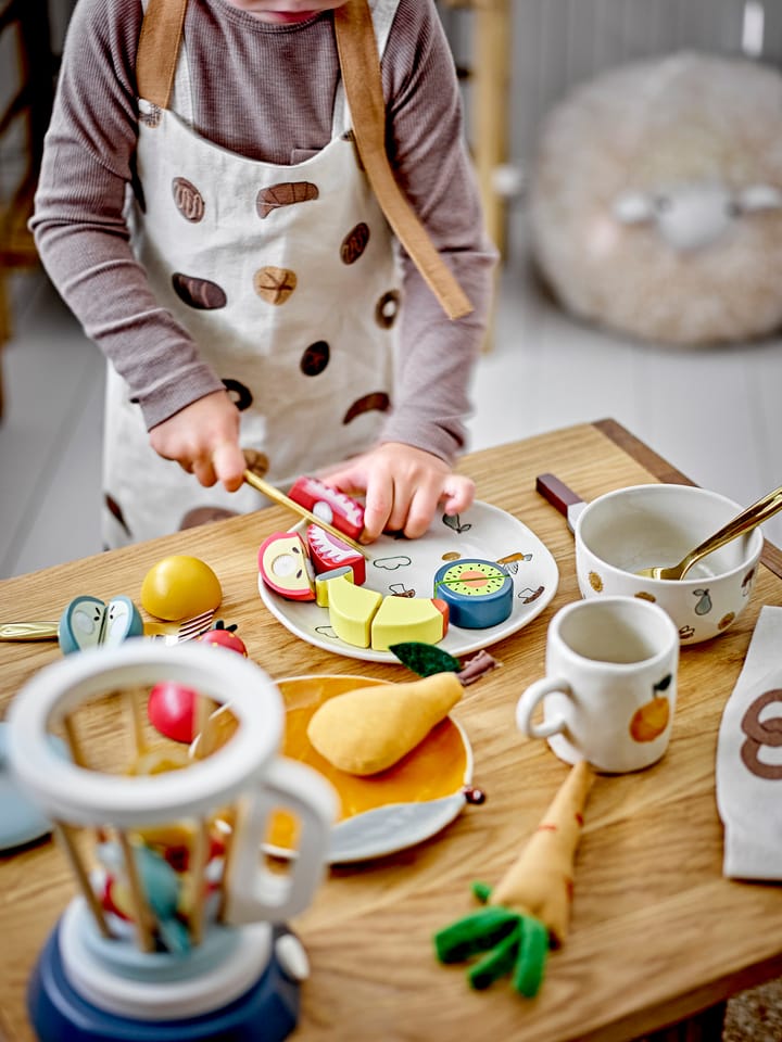 Agnes children's dinnerware 3 pieces - White - Bloomingville