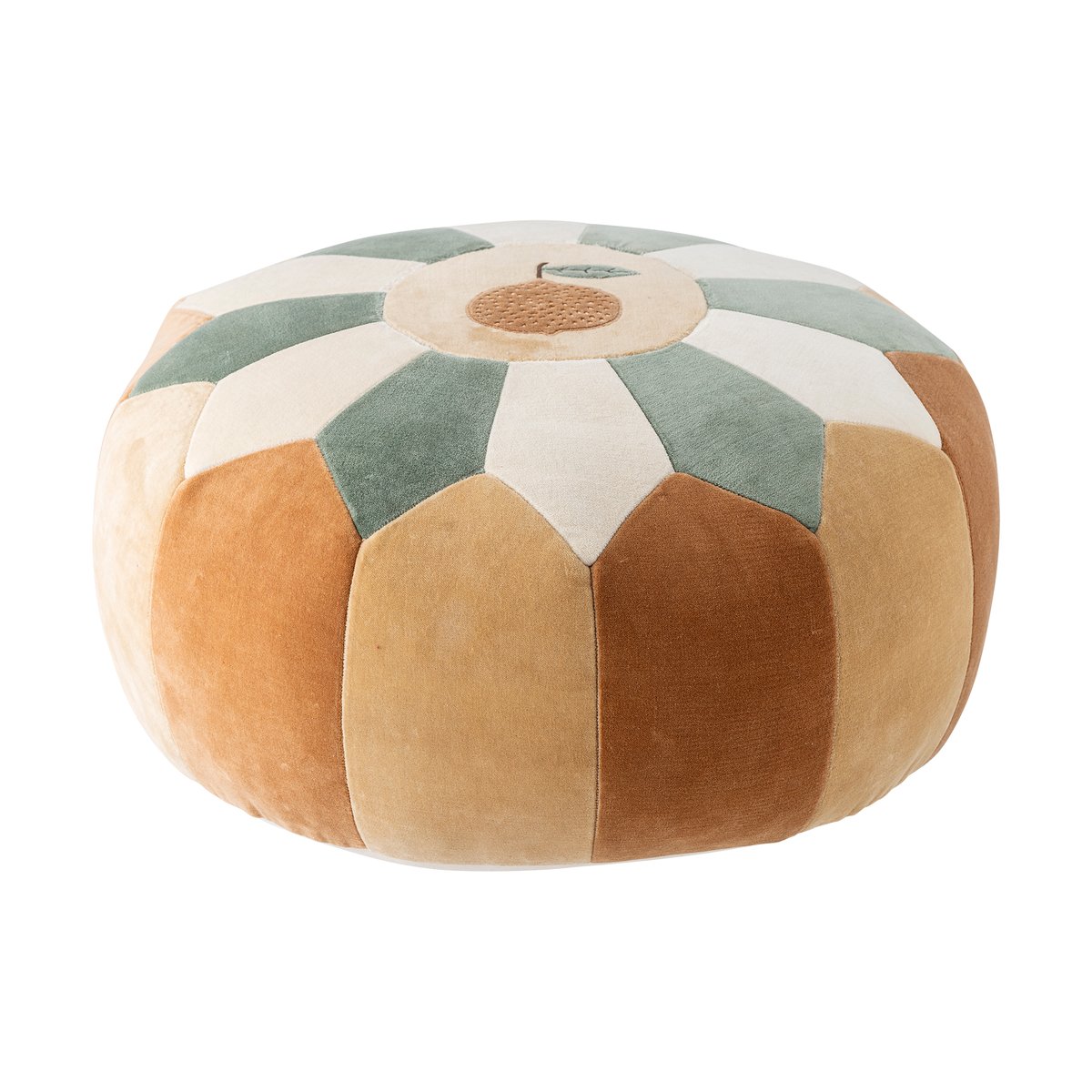 Bloomingville Agnes ottoman o50x30 cm Brown | Scandinavian Design | Sitting poufs | Brown
