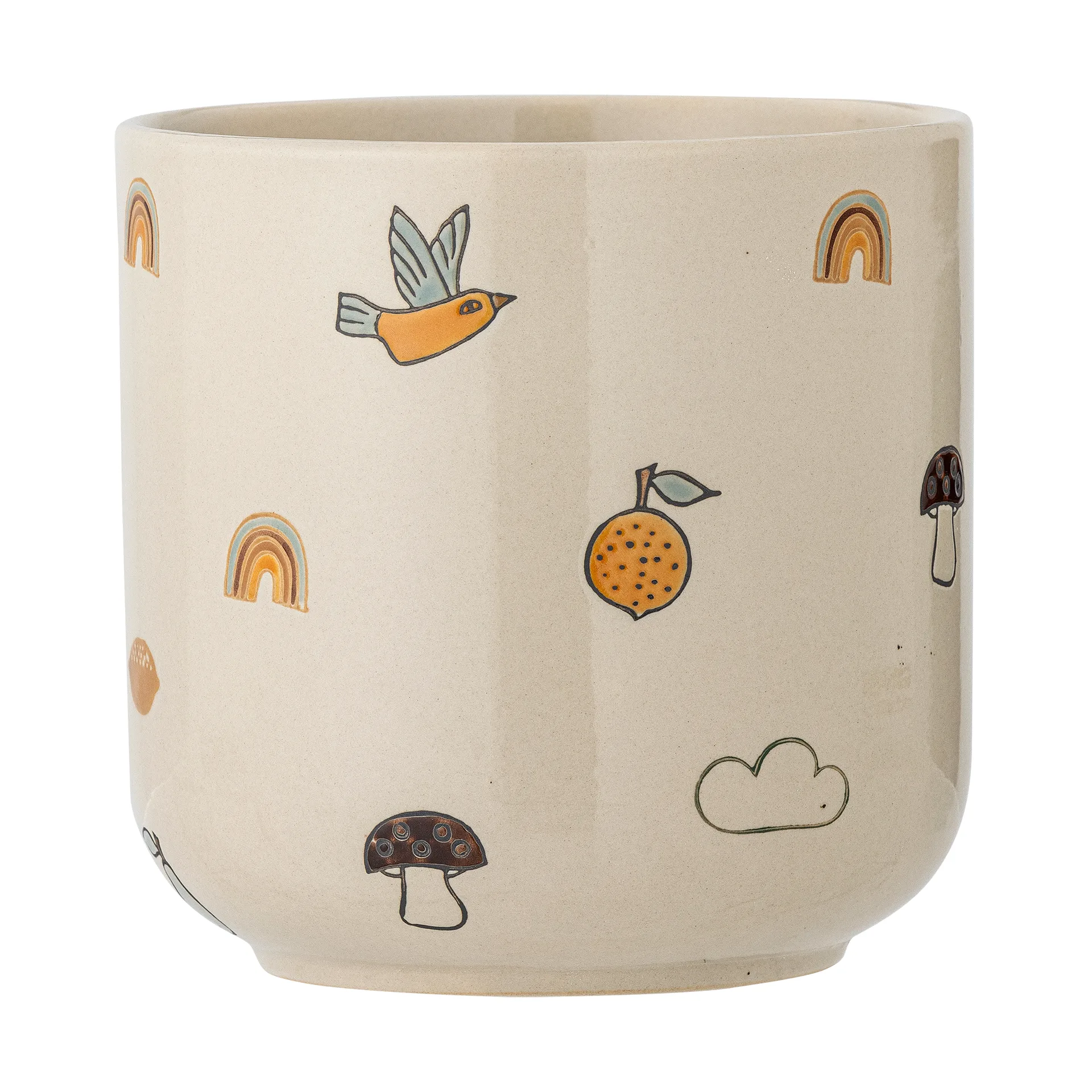Agnes pot Ø16 cm, White Bloomingville