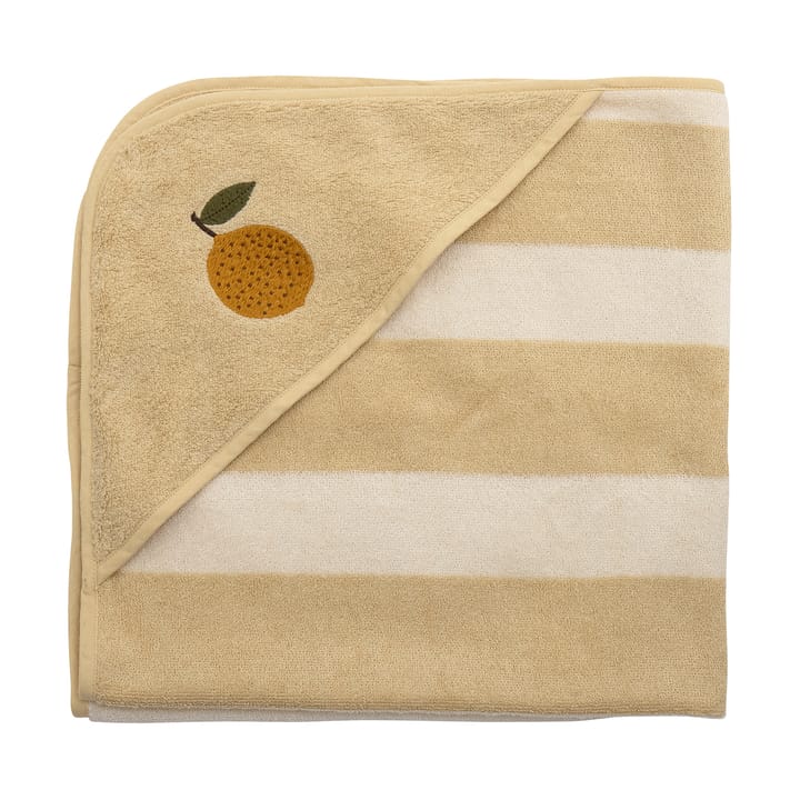 Agnes towel with hood 78x78 cm - Orange - Bloomingville