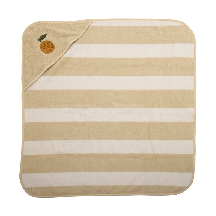 Agnes towel with hood 78x78 cm - Orange - Bloomingville