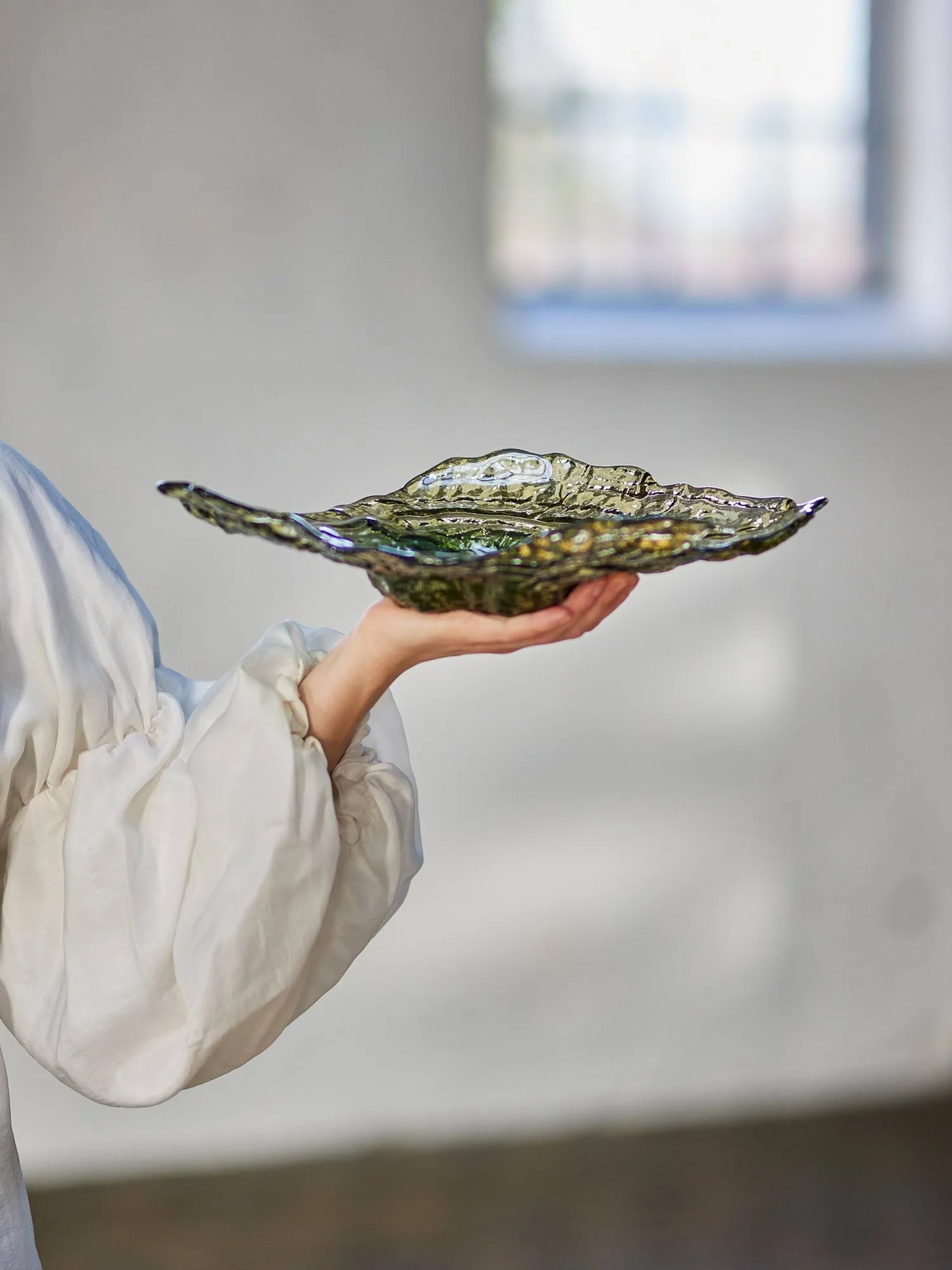 Aiku bowl, Green, 38x29 cm Bloomingville