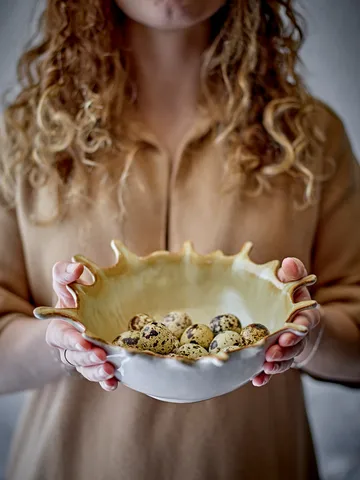 Alcott bowl 24x21 cm - Natural - Bloomingville