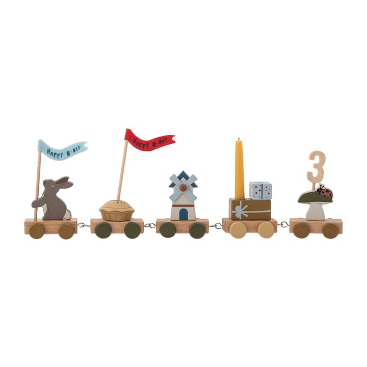 Alfi birthday train 39 cm - Brown - Bloomingville