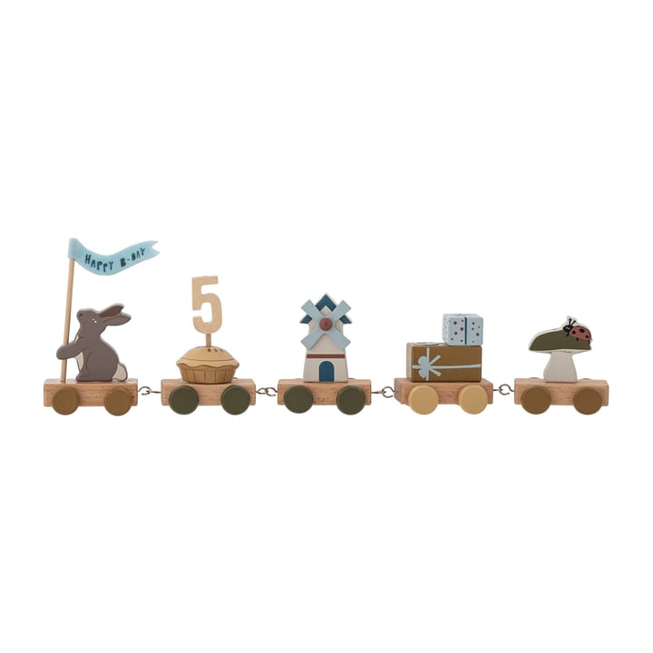 Alfi birthday train 39 cm - Brown - Bloomingville