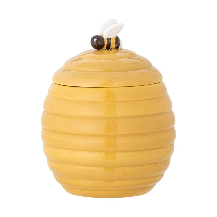 Alfred jar with lid, Yellow Bloomingville