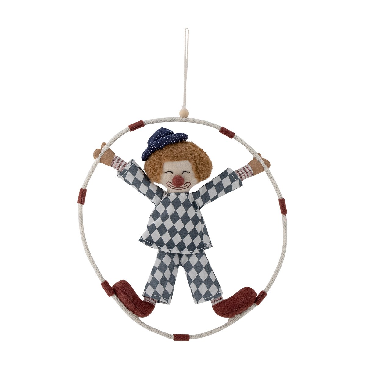 Bloomingville Alfredo mobile Clown | Scandinavian Design | Baby & art mobiles | Multi
