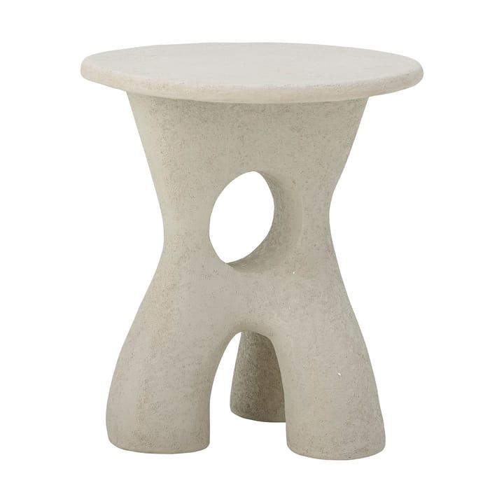 Amiee side table Ø37x43,5 cm - White - Bloomingville