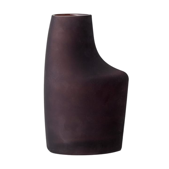 Anda glass vase 23.5 cm - brown - Bloomingville