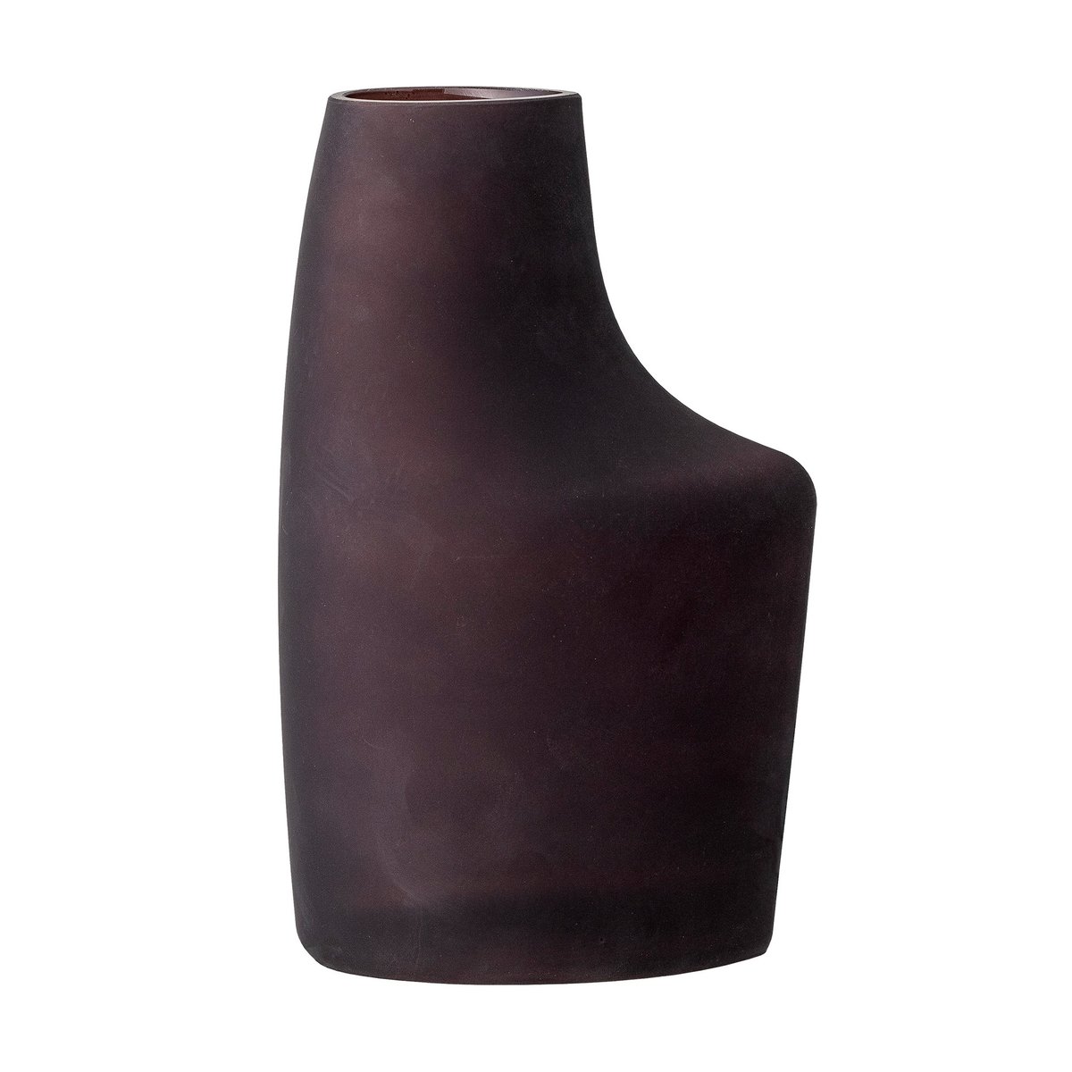 Bloomingville Anda glass vase 23.5 cm brown | Scandinavian Design | Vases | Brown