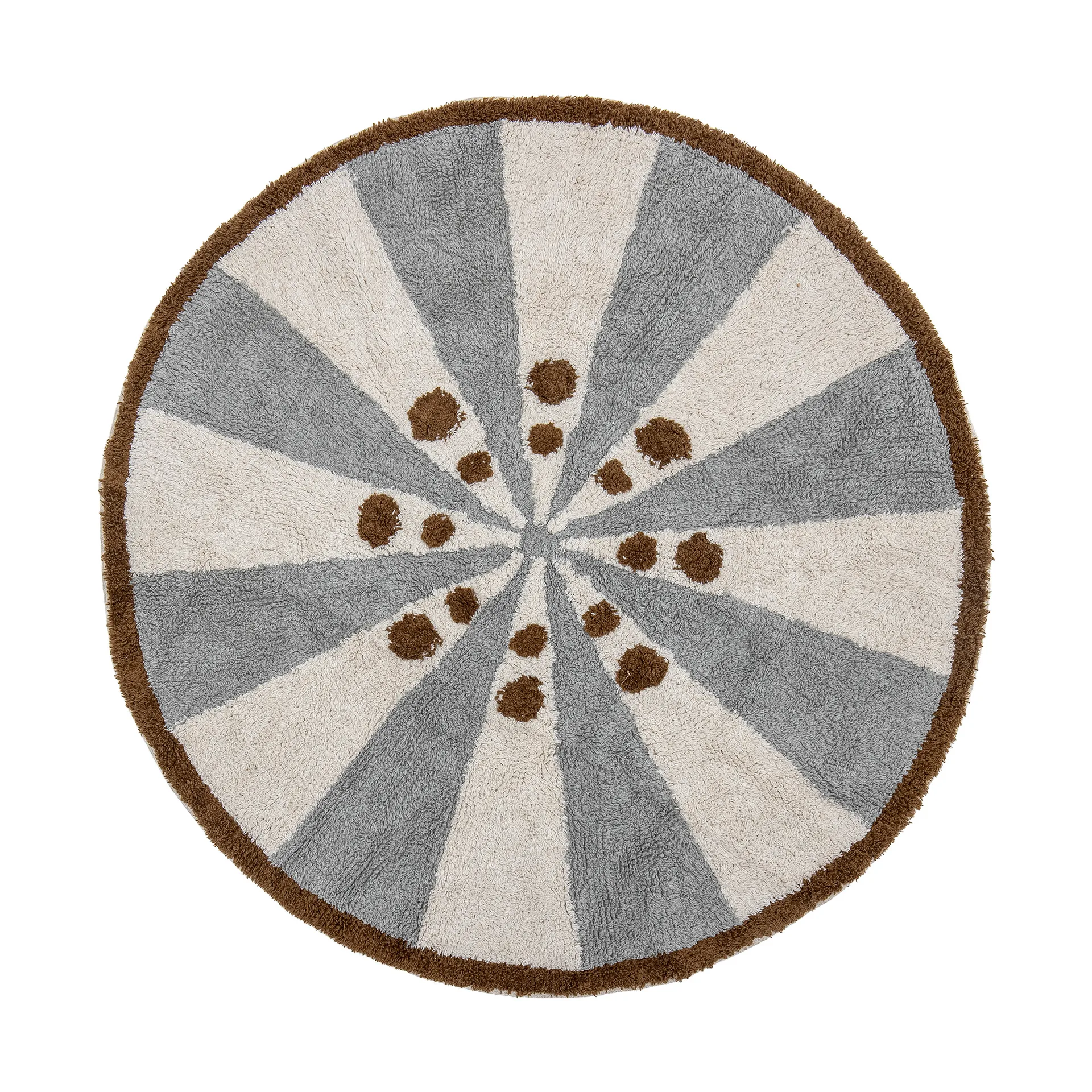 Anker rug Ø110 cm, Blue Bloomingville