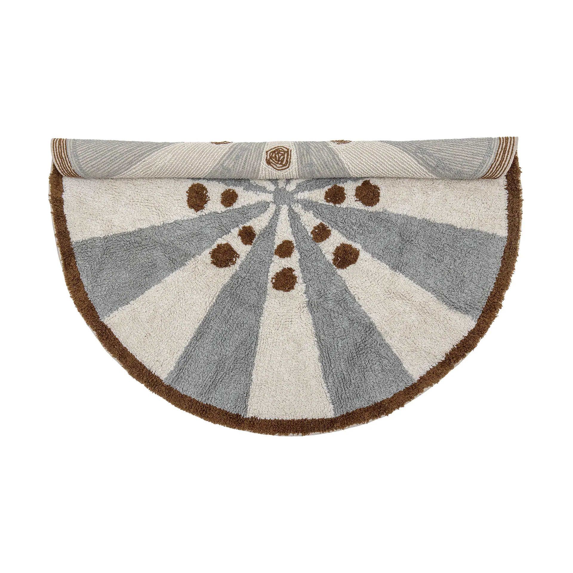 Anker rug Ø110 cm, Blue Bloomingville