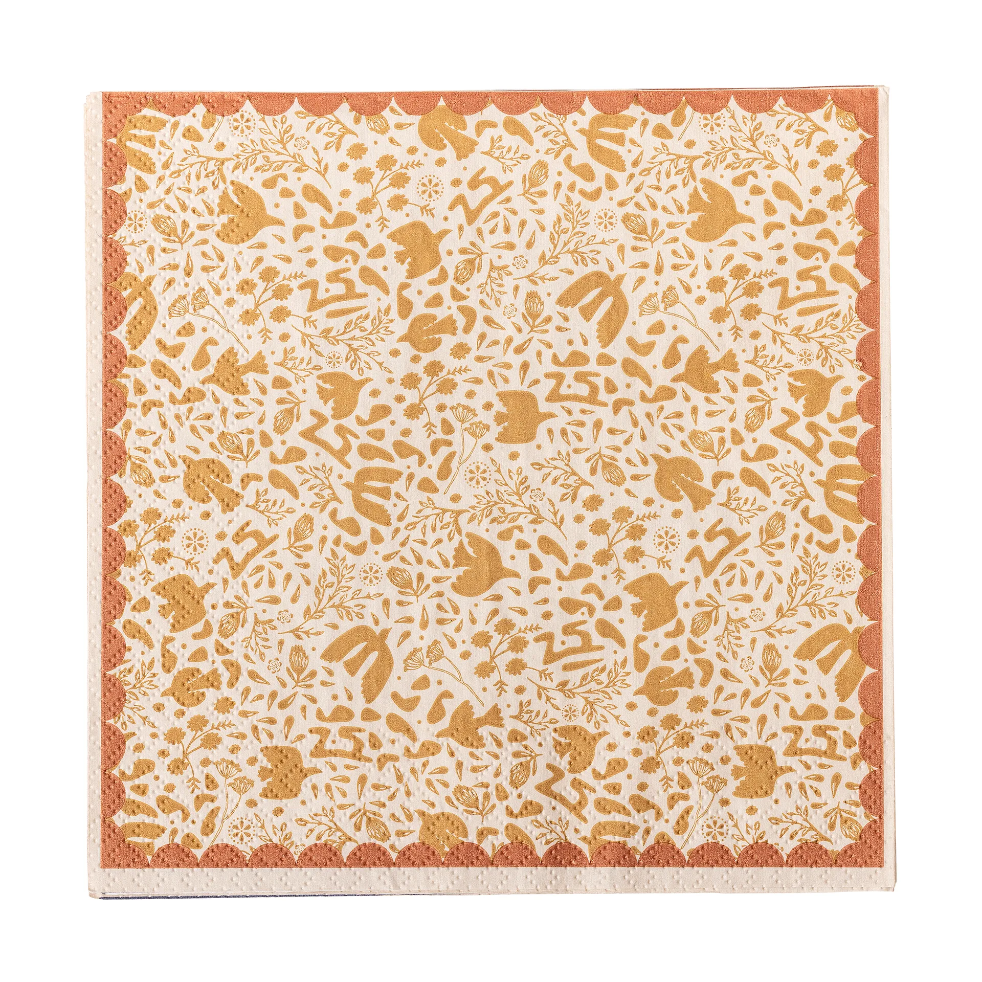 Anniversary paper napkin 20-pack, Yellow Bloomingville