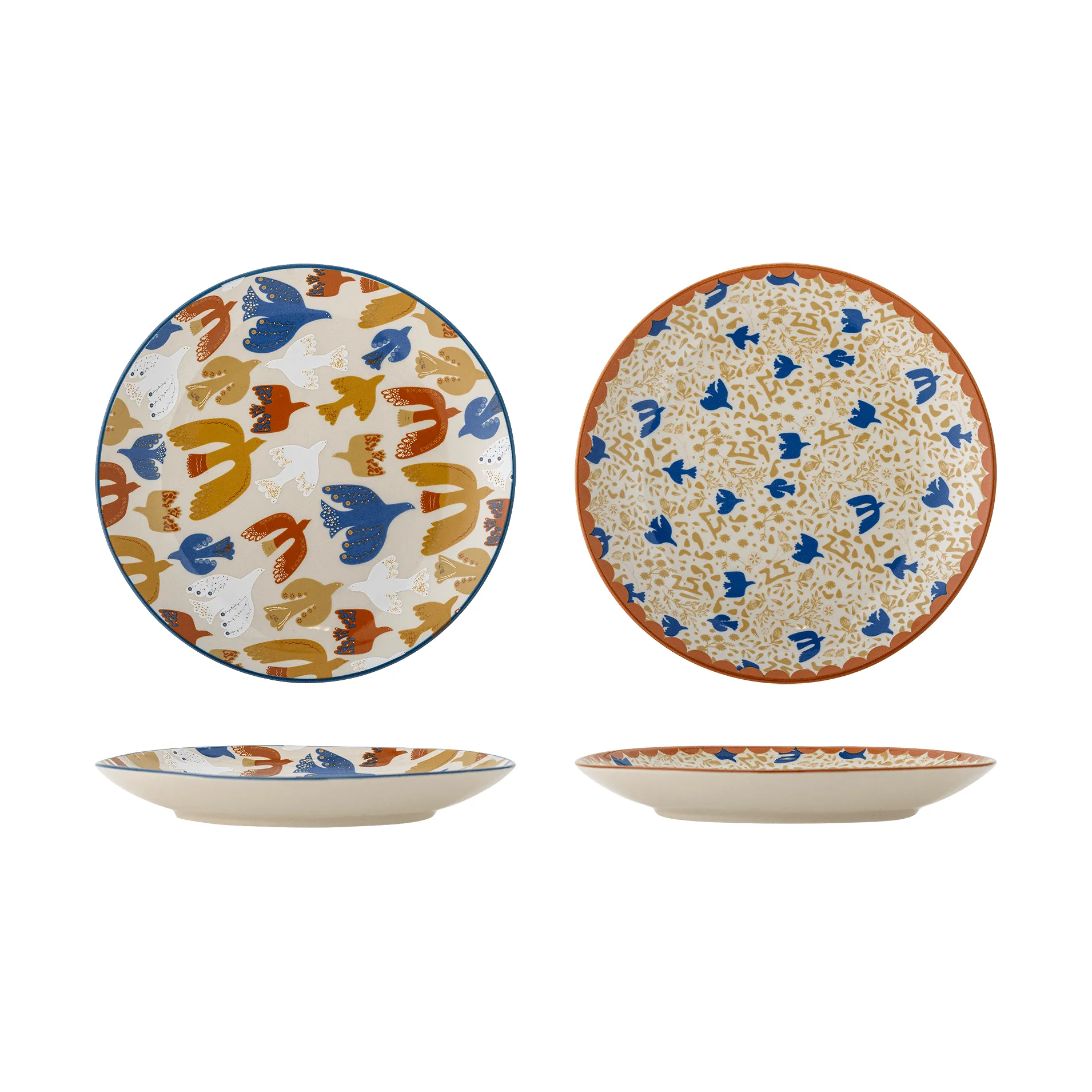 Anniversary plate, Multi, Ø20 cm, 2 pieces Bloomingville