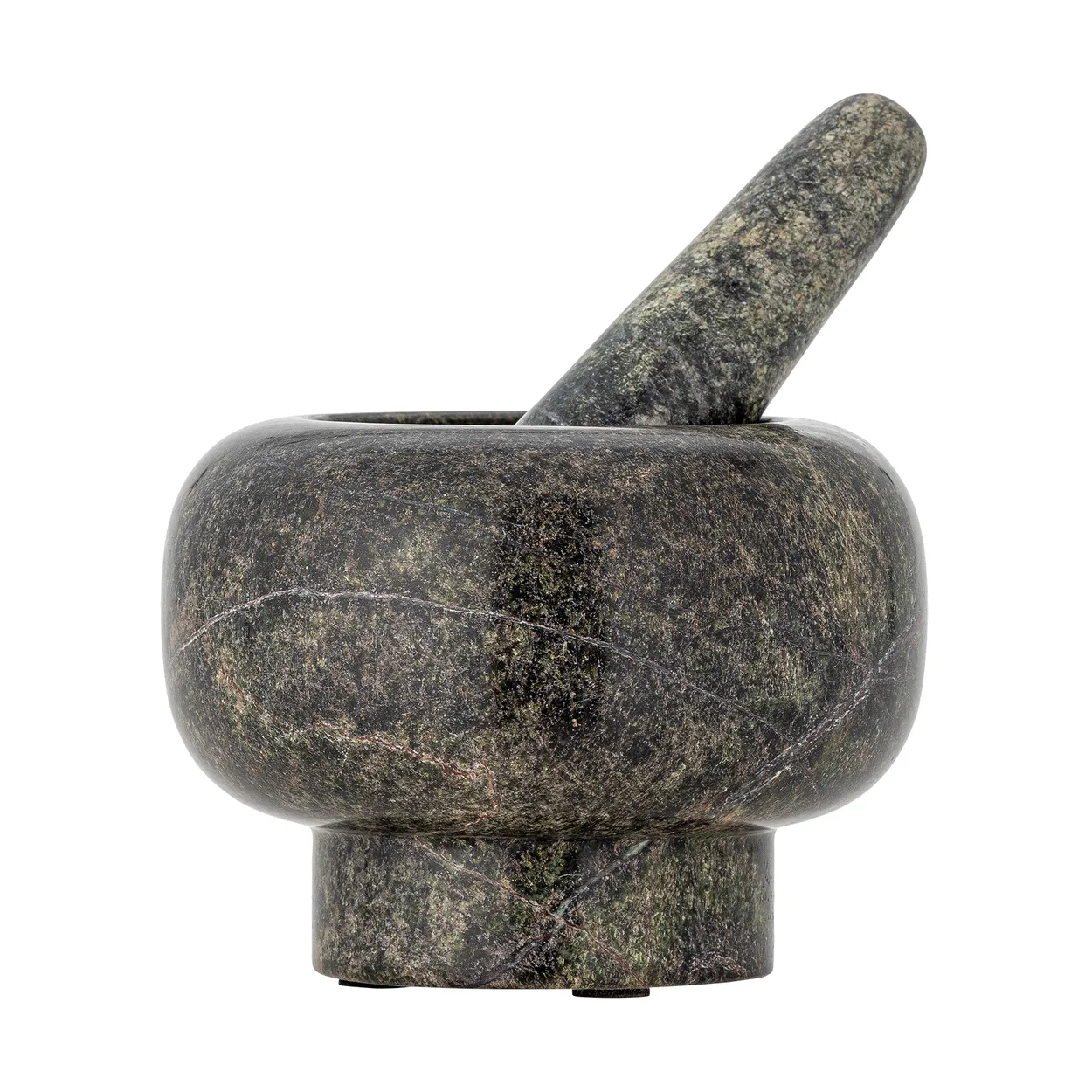 Bloomingville Arazo mortar with impact o12.5 cm Green