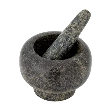 Arazo mortar with impact Ø12.5 cm - Green - Bloomingville