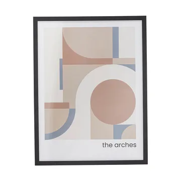 Arches painting 32x42 cm - Black frame - Bloomingville